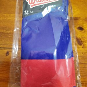 Wildcard Sock - Royal Blue, Red & Yellow