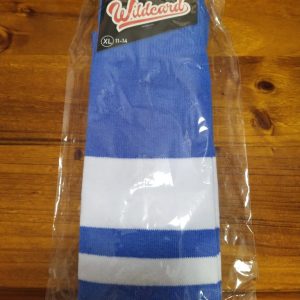 Wildcard Sock - Pale Blue & White