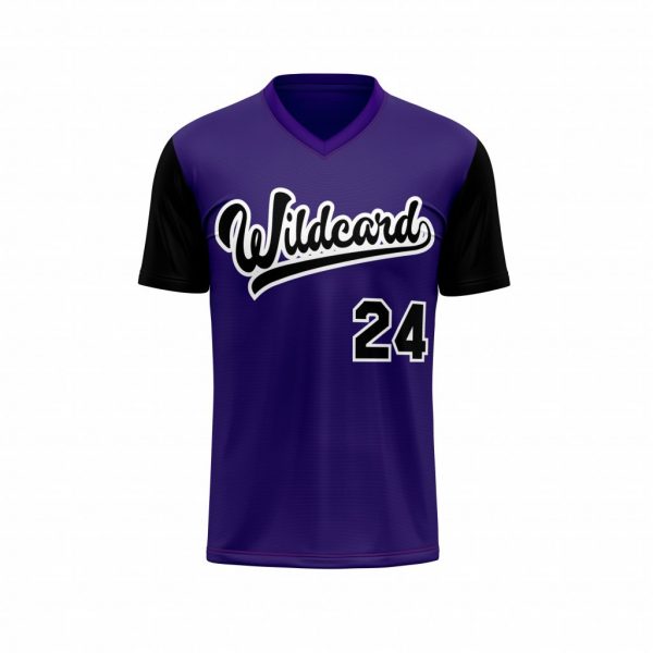 Custom V-Neck Baseball Softball Jersey