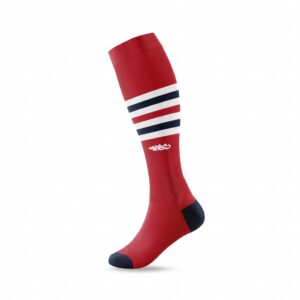 Wildcard ELITE Socks – Cardinal Red, Navy & White (PRE-ORDER)