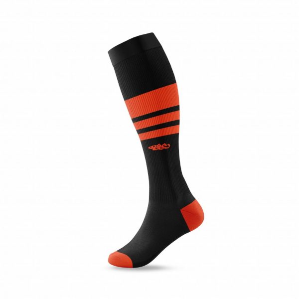 Wildcard ELITE Socks - Black & Orange