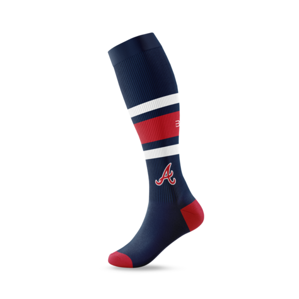 Custom Baseball Softball Socks, Stirrups or Crew Socks (Pattern A)