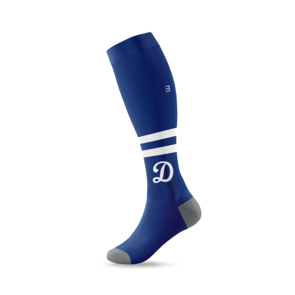 Custom Baseball Softball Socks, Stirrups or Crew Socks (Pattern I)