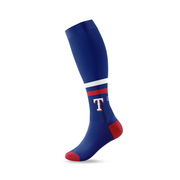 Custom Baseball Softball Socks, Stirrups or Crew Socks (Pattern E)