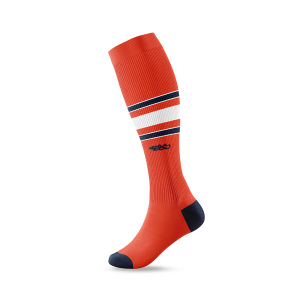 Wildcard PRO Socks - Orange, Navy & White