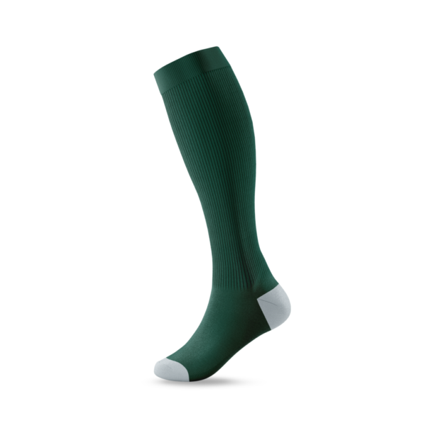 PRO Baseball Softball Socks or Stirrups - Plain Athletic Green