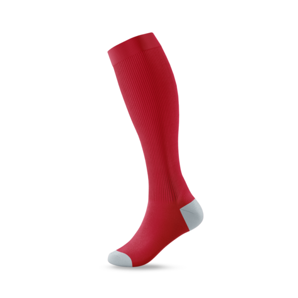 PRO Baseball Softball Socks or Stirrups - Plain Cardinal