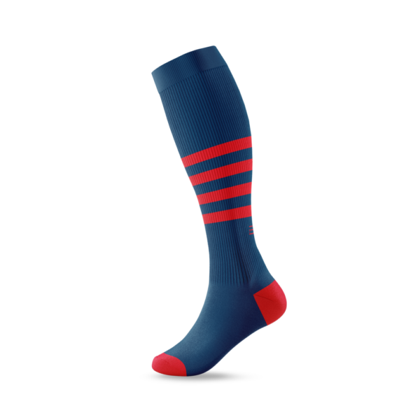 Elite Baseball Softball Socks or Stirrups (G) - Navy & Red