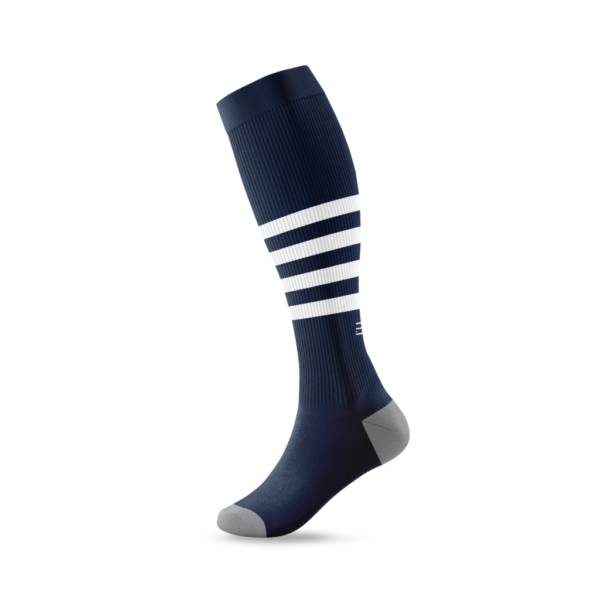 Elite Baseball Softball Socks or Stirrups (G) - Navy & White